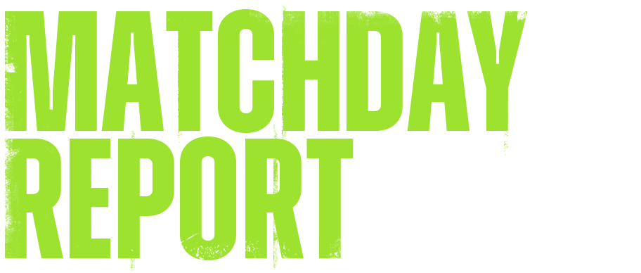 Matchday Report